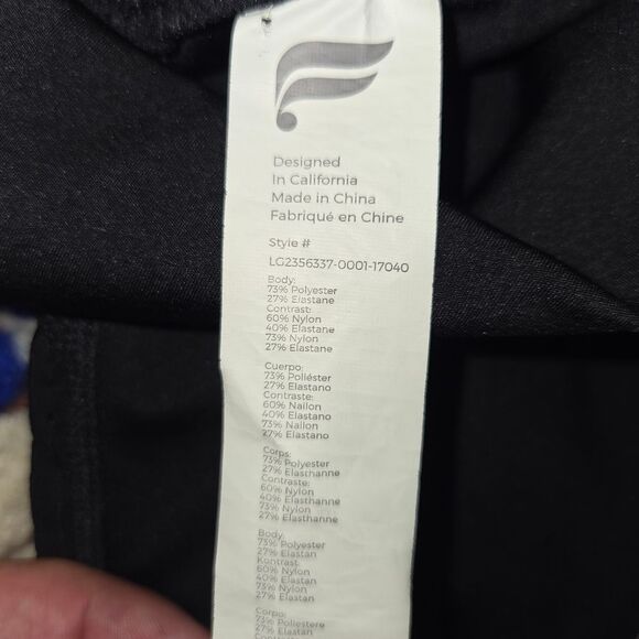 Fabletics Stride 9 Motion365+ High-Waisted Black Legging Size MEDIUM - Picture 6 of 10